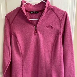 The North Face lightweight quarter zip fleece